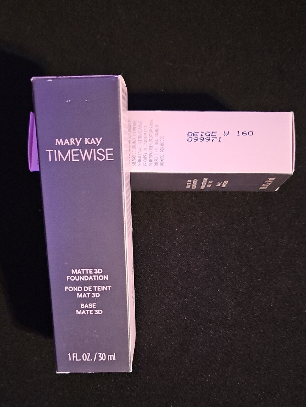 Mary Kay TimeWise Matte 3D Foundation — Beige W 160